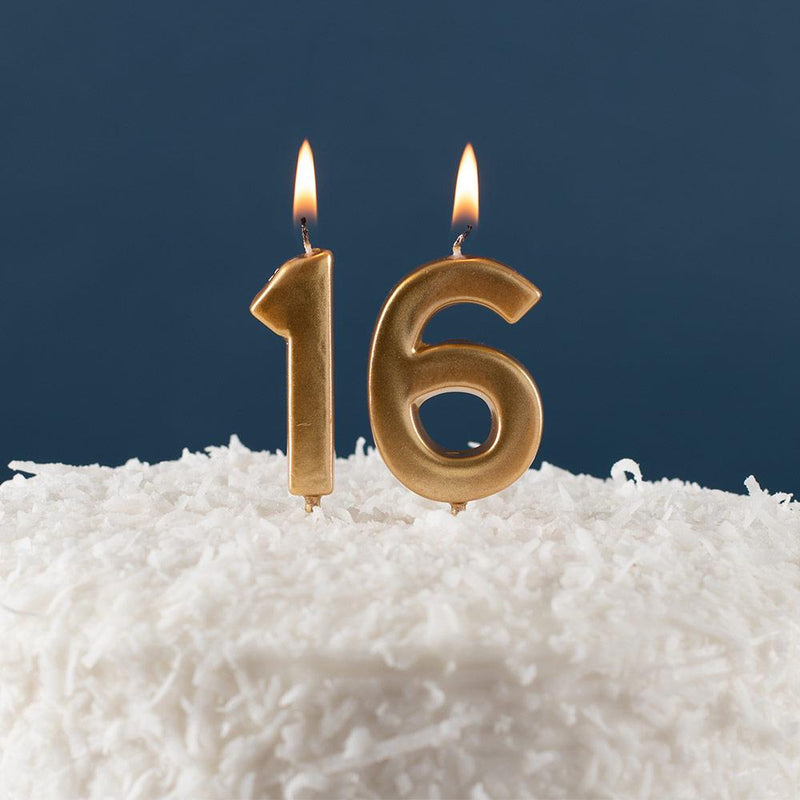 Caspari Number Birthday Candle - 1 Per Package