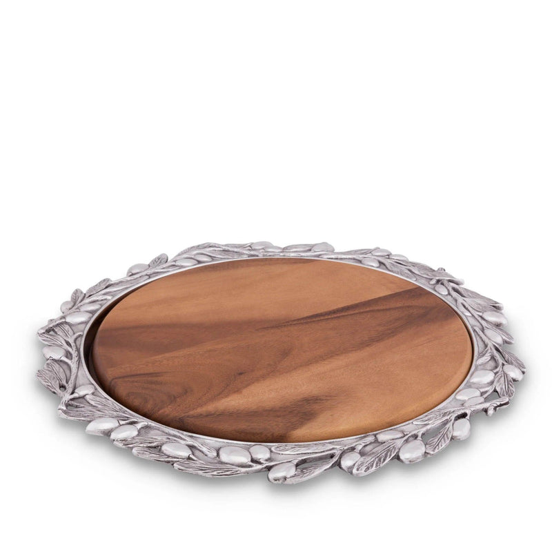 caspari Olive Branch Cheese Tray
