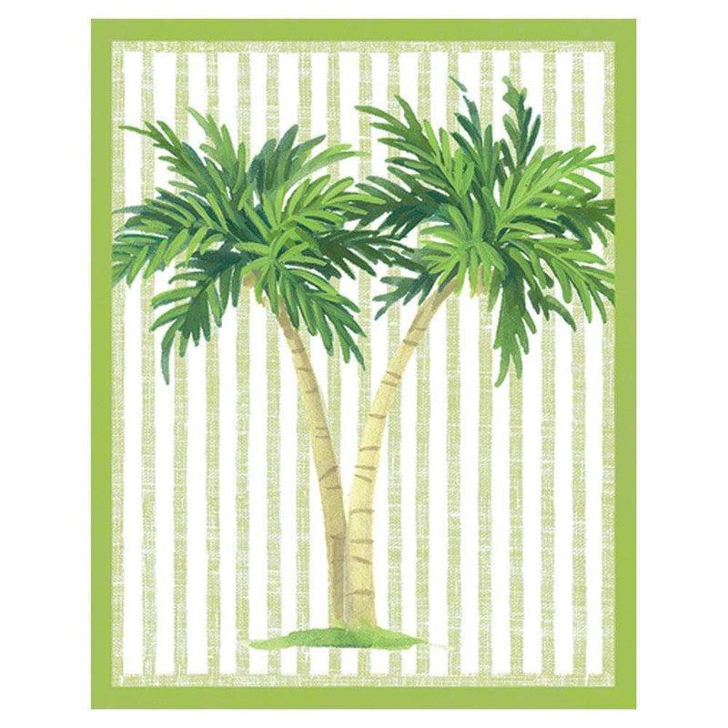 Caspari Palms Bridge Tally Sheets - 12 Per Package