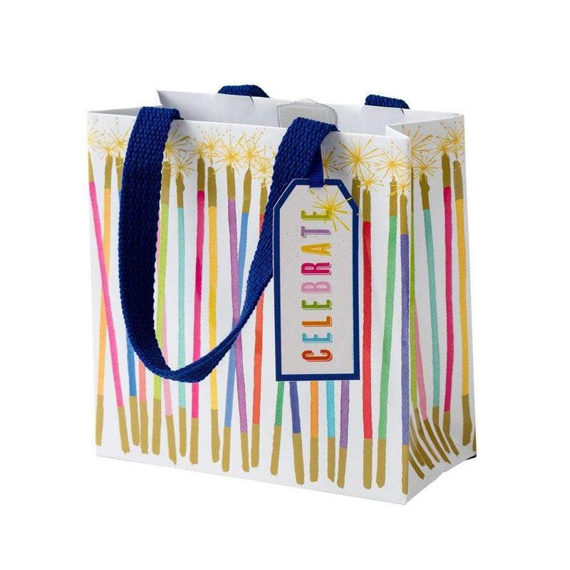caspari Party Candles Small Square Gift Bag - 1 Each