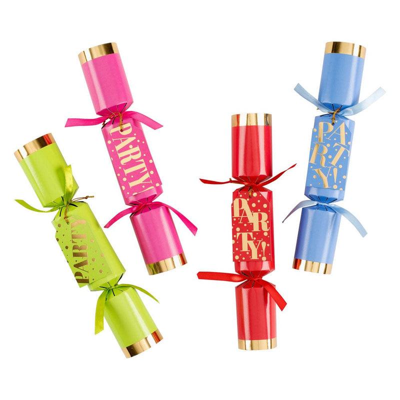 Caspari Party Celebration Crackers - 8 Per Box