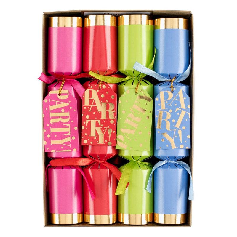 Caspari Party Celebration Crackers - 8 Per Box