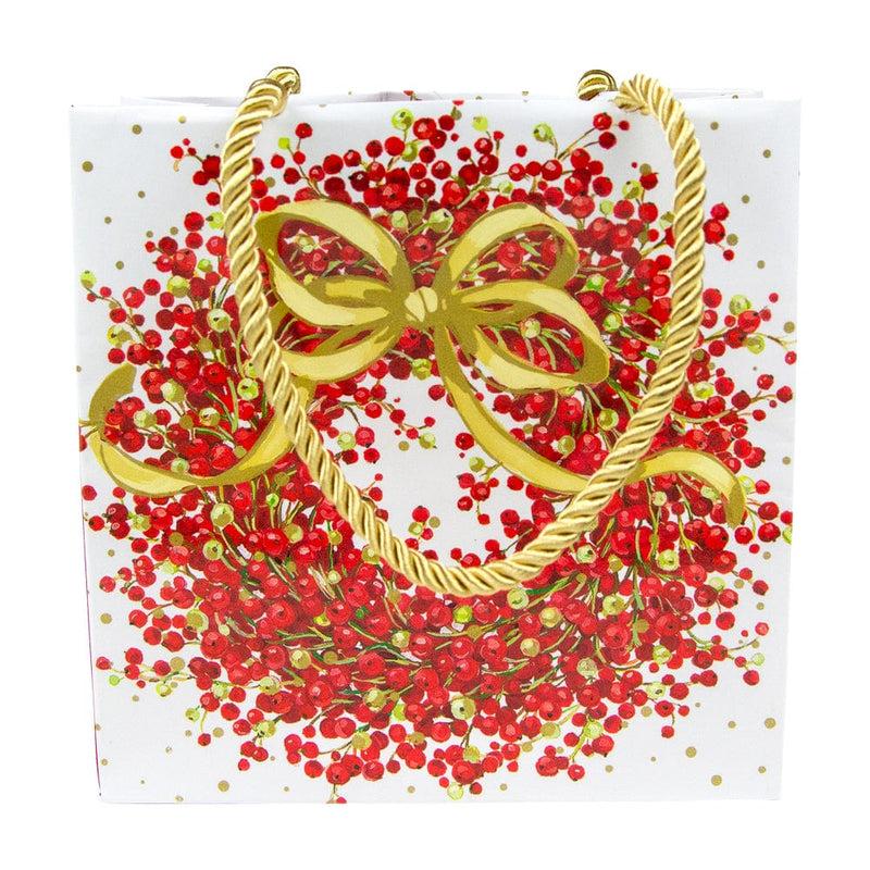 Caspari Pepperberry White Gift Bags - 1 Each