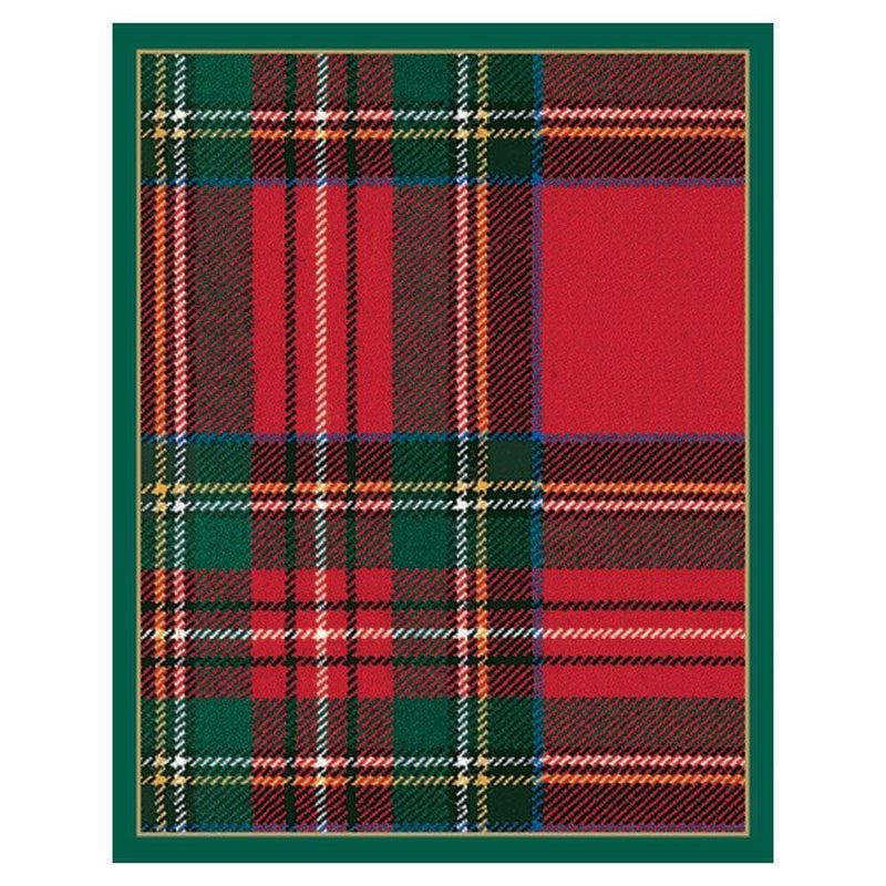 Caspari Plaid Bridge Tally Sheets - 12 Per Package