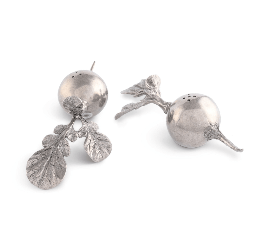 Caspari Radish Salt & Pepper Set