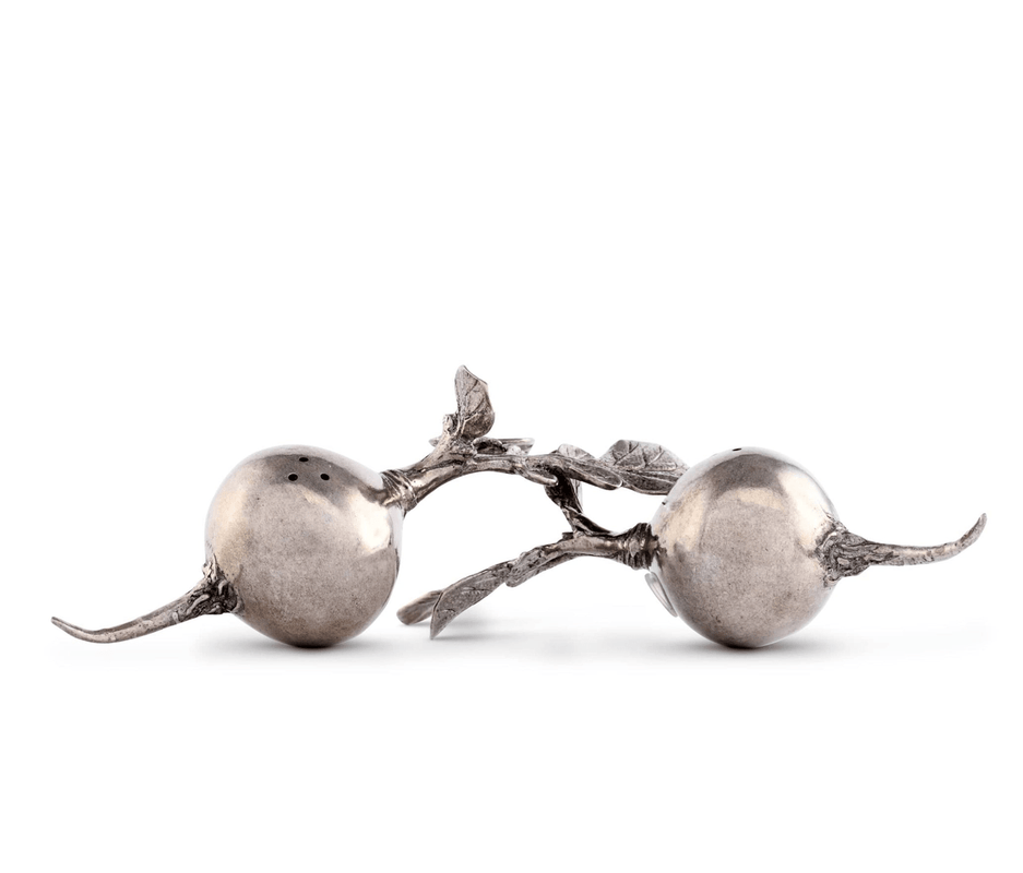 caspari Radish Salt & Pepper Set
