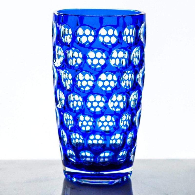 caspari Royal Blue Lente Acrylic Highball - 1 Each