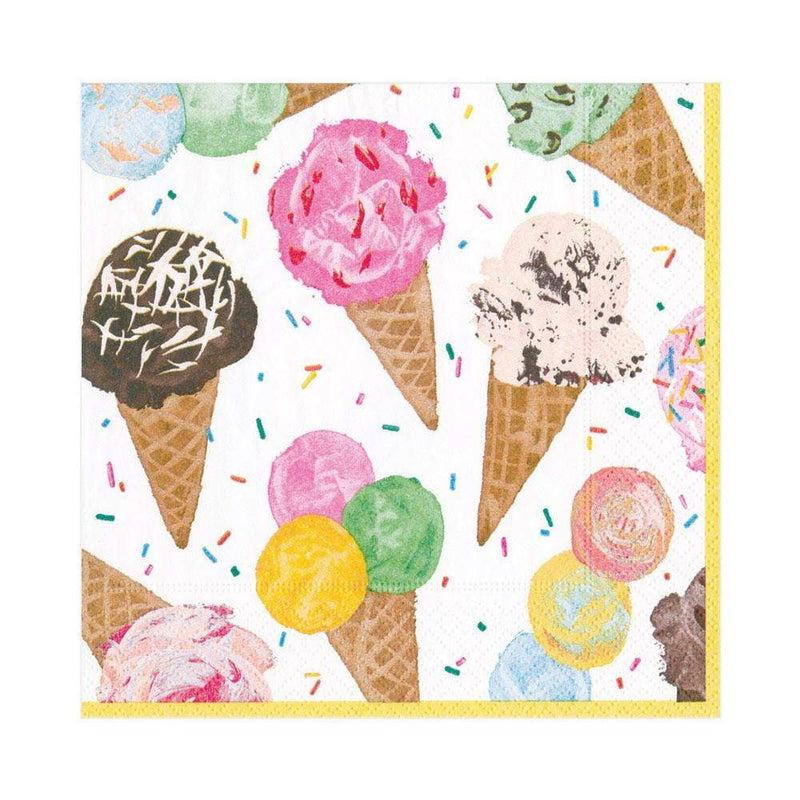 Caspari Scoop Luncheon Napkins - 20 Per Package