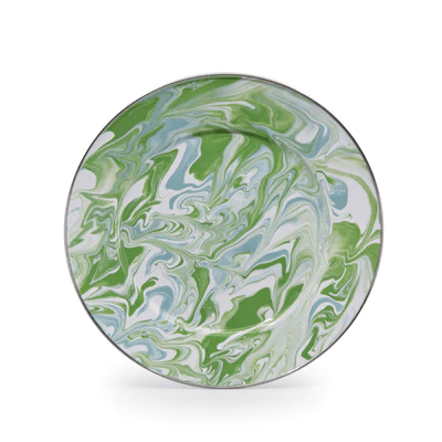 Caspari Set Of 4 Modern Monet Dinner Plates