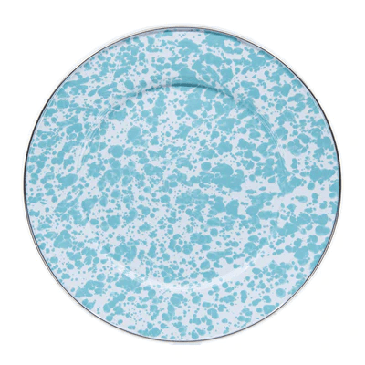 caspari Set of 4 Sea Glass Dinner Plates