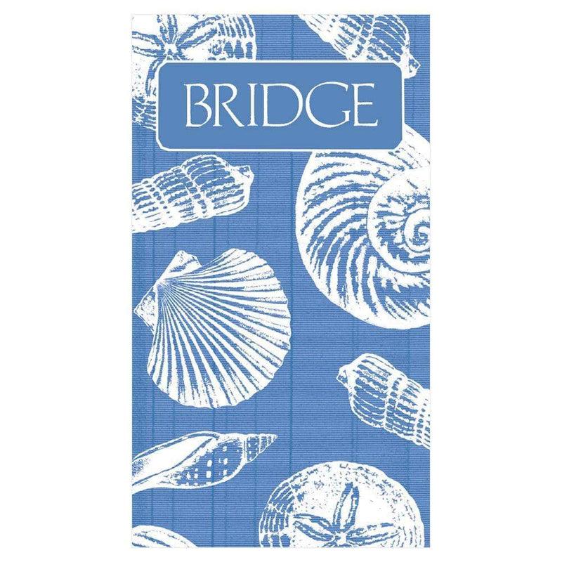 Caspari Shells Bridge Score Pad - 1 Each