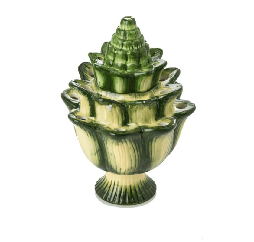 caspari Small Green Artichoke Tulipiere