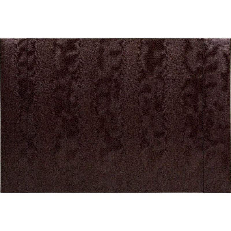 caspari Snakeskin Desk Pad in Brown & Black - 1 Each