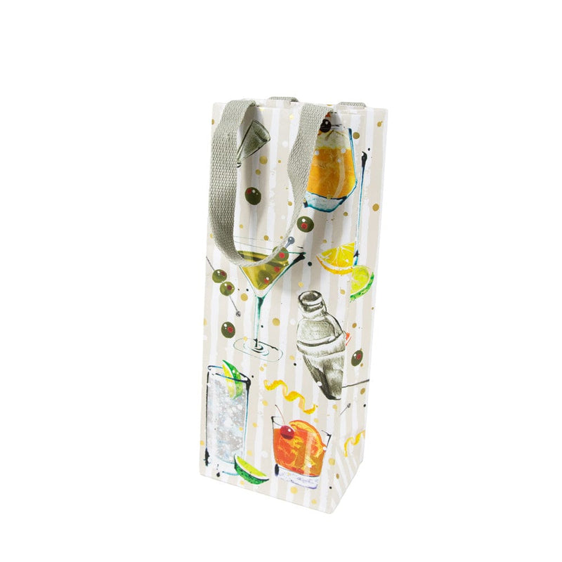 Caspari Speakeasy Wine & Bottle Gift Bags - 1 Each