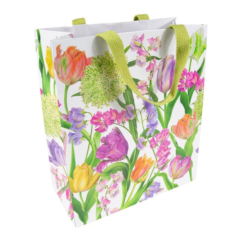 Caspari Spring Flower Show Large Gift Bags - 1 Each