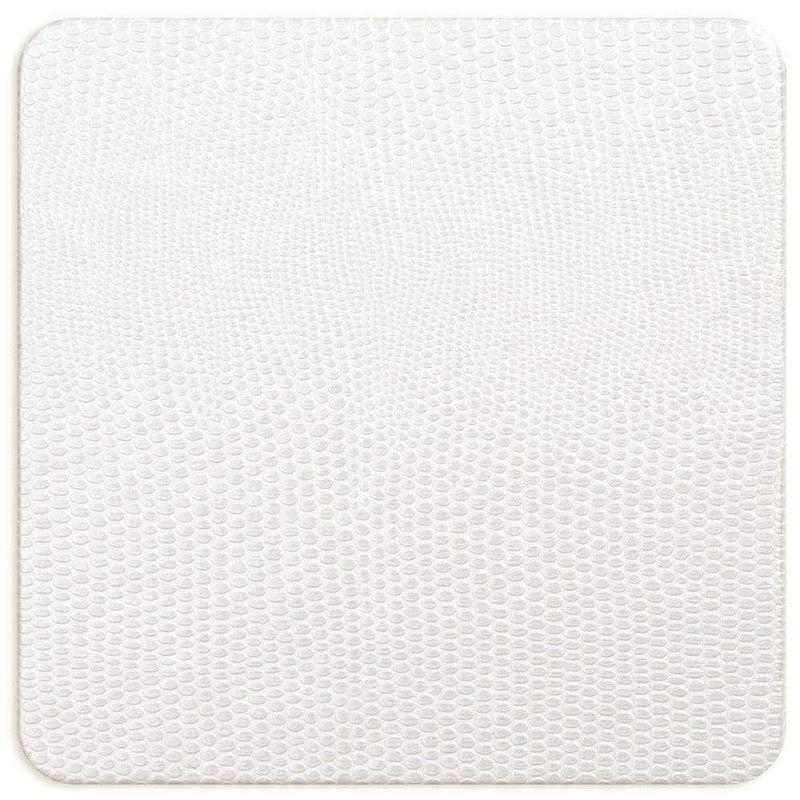 Caspari Square Lizard Coasters In Ivory - 8 Per Box
