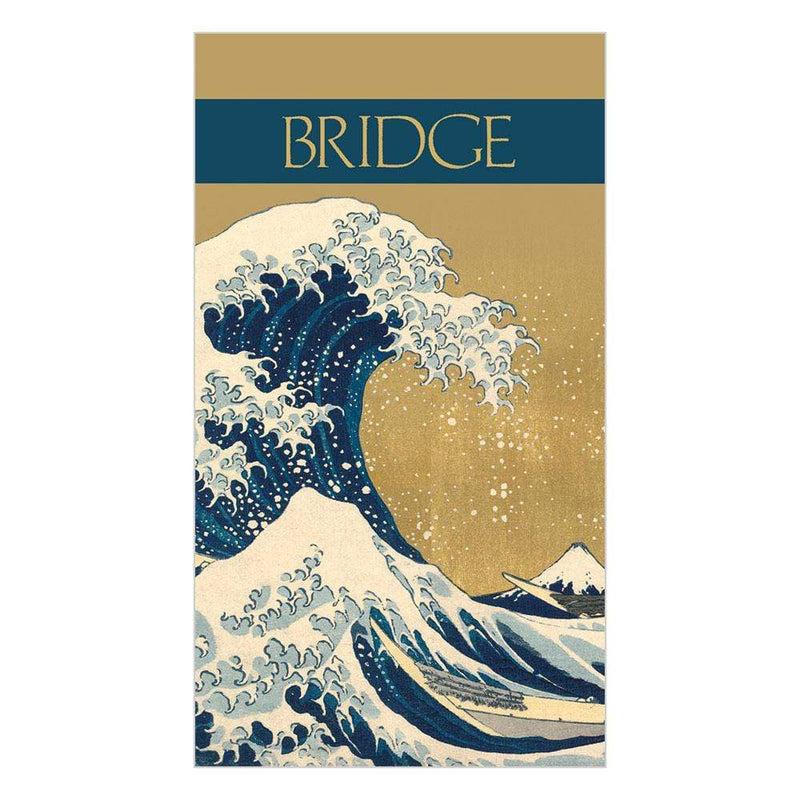 Caspari The Great Wave Bridge Score Pad - 1 Each