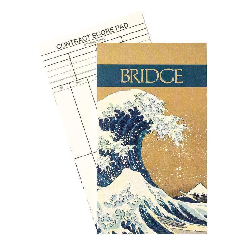 Caspari The Great Wave Bridge Score Pad - 1 Each