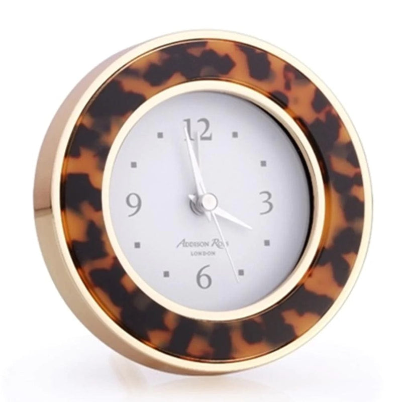 Caspari Tortoise & Gold Alarm Clock