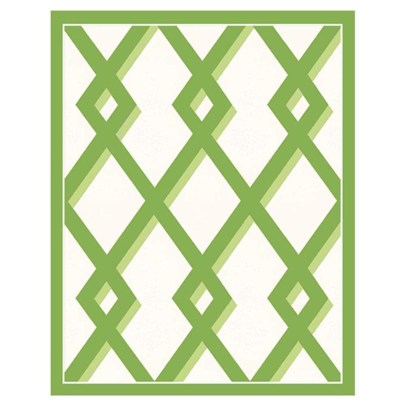 Caspari Trellis Bridge Tally Sheets - 12 Per Package