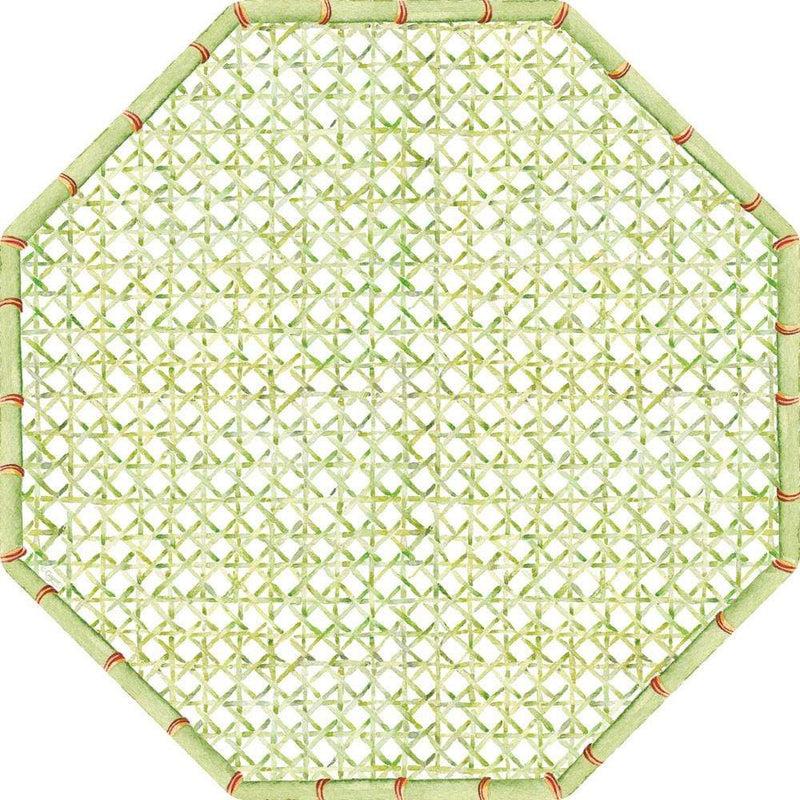 Caspari Trellis Die-Cut Placemat - 4 Per Package