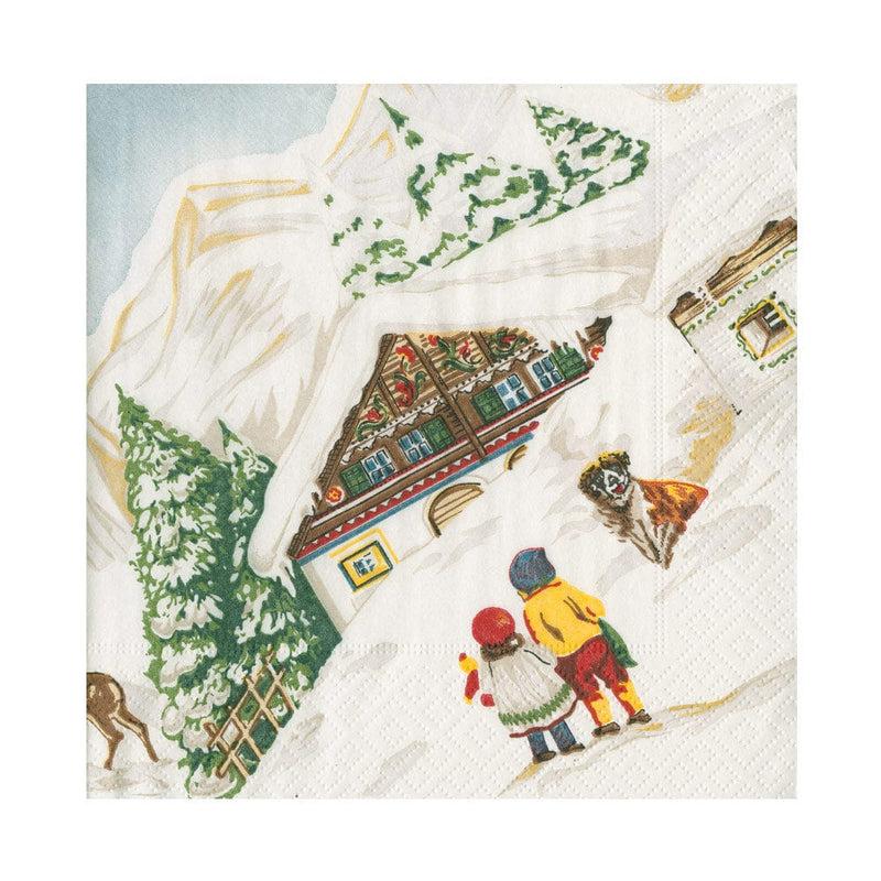 caspari Tyrol Luncheon Napkins - 20 Per Package