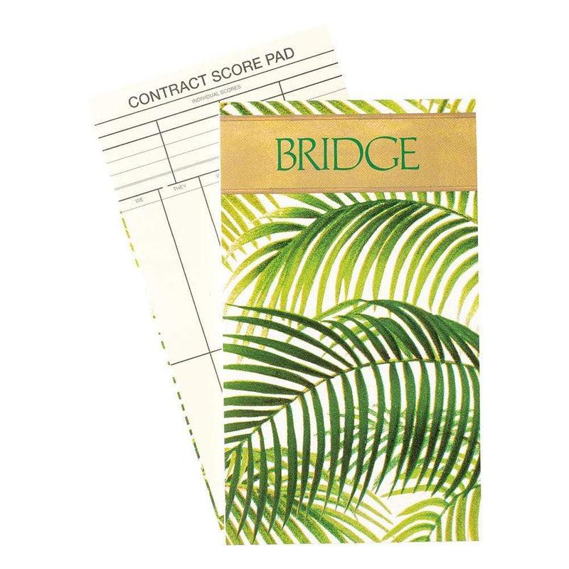caspari Under the Palms Bridge Score Pad - 1 Each
