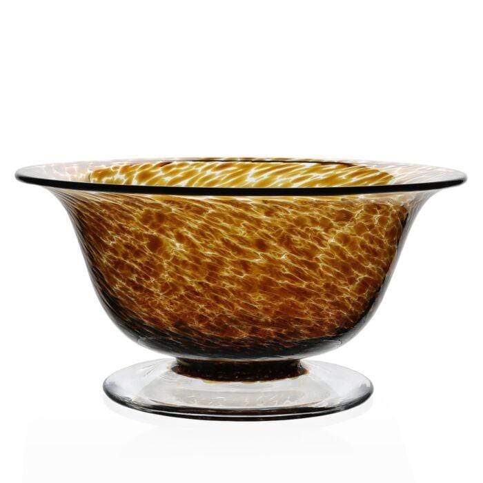 Caspari Vanessa Bowl In Tortoise - 12"