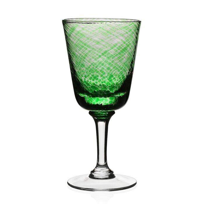 caspari Vanessa Goblet in Forest Green