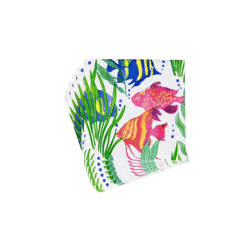 Caspari Wanda Cocktail Napkins - 20 Per Package