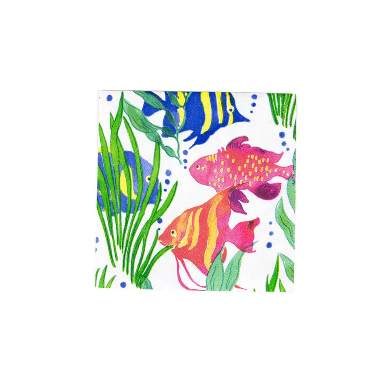 caspari Wanda Cocktail Napkins - 20 Per Package