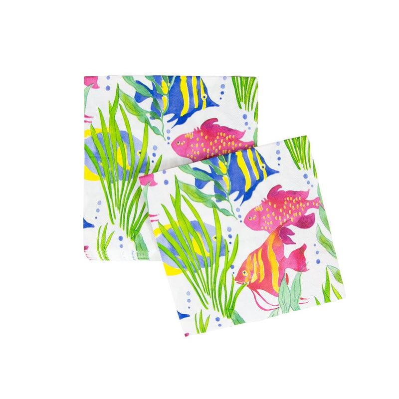 Caspari Wanda Luncheon Napkins - 20 Per Package