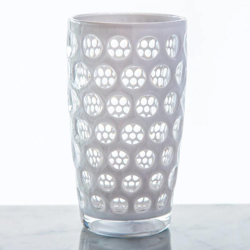 caspari White Lente Acrylic Highball - 1 Each