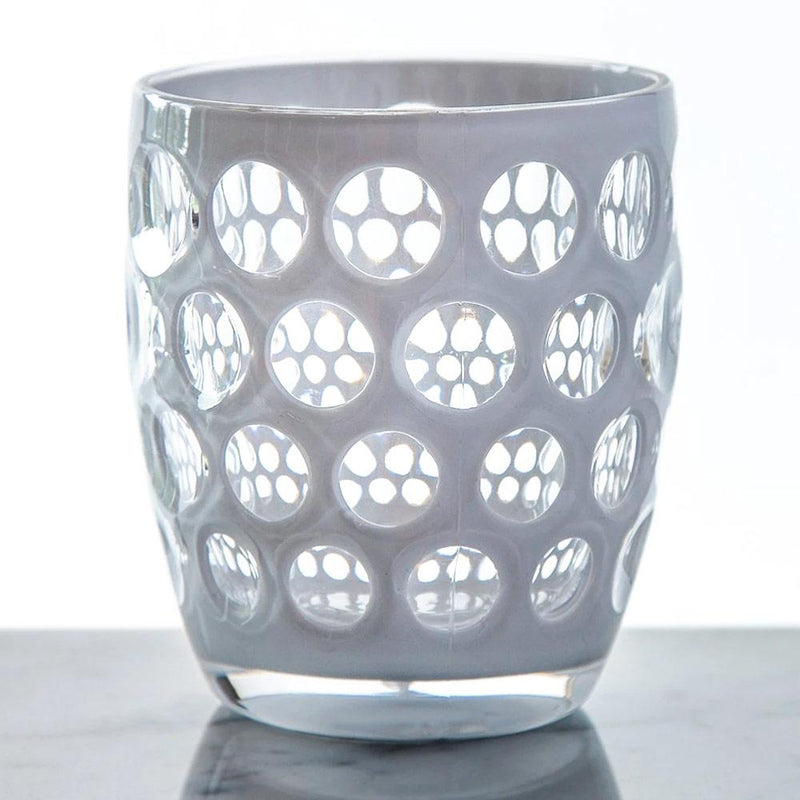 Caspari White Lente Acrylic Tumbler - 1 Each