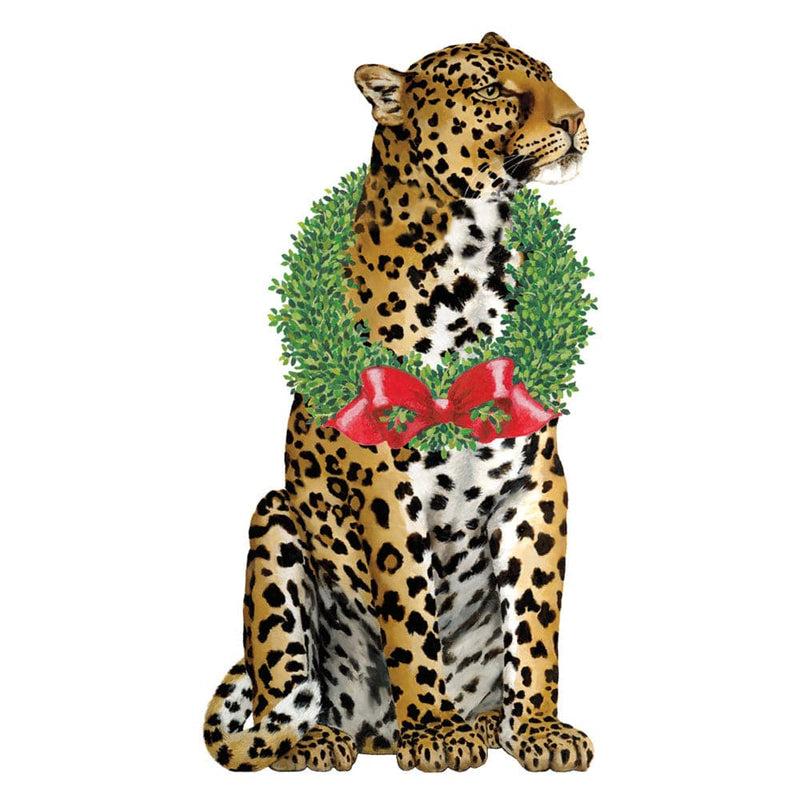 caspari Wild Christmas Gift Tags - 4 Per Package