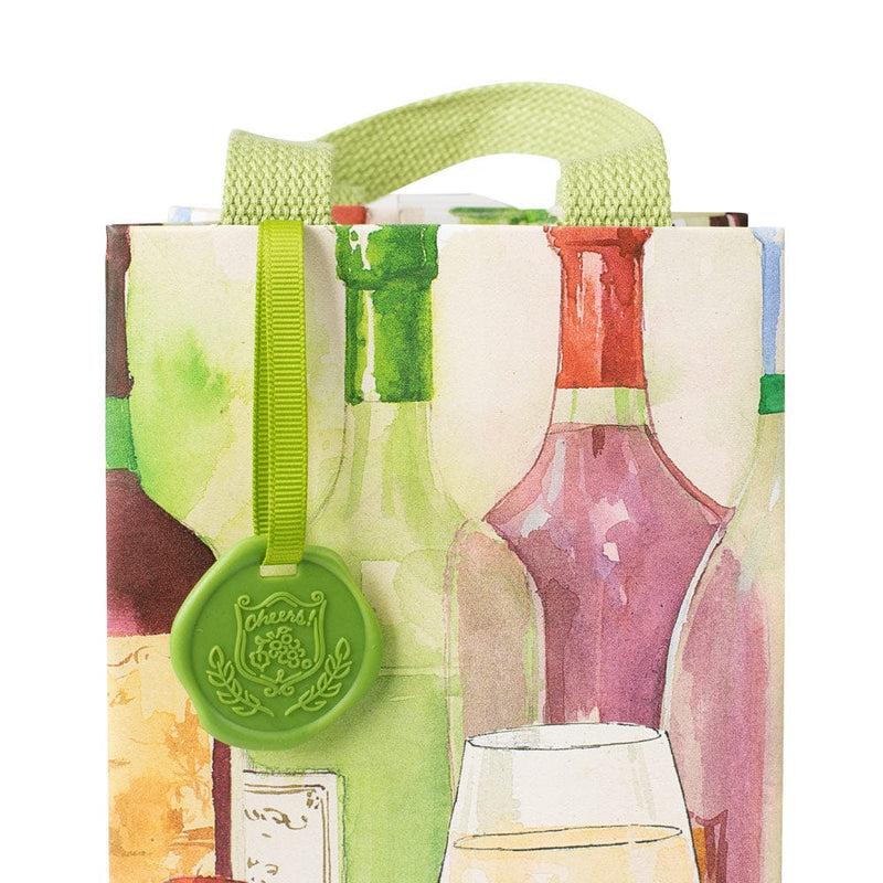 Caspari Wine Bottles Wine & Bottle Gift Bags - 1 Each