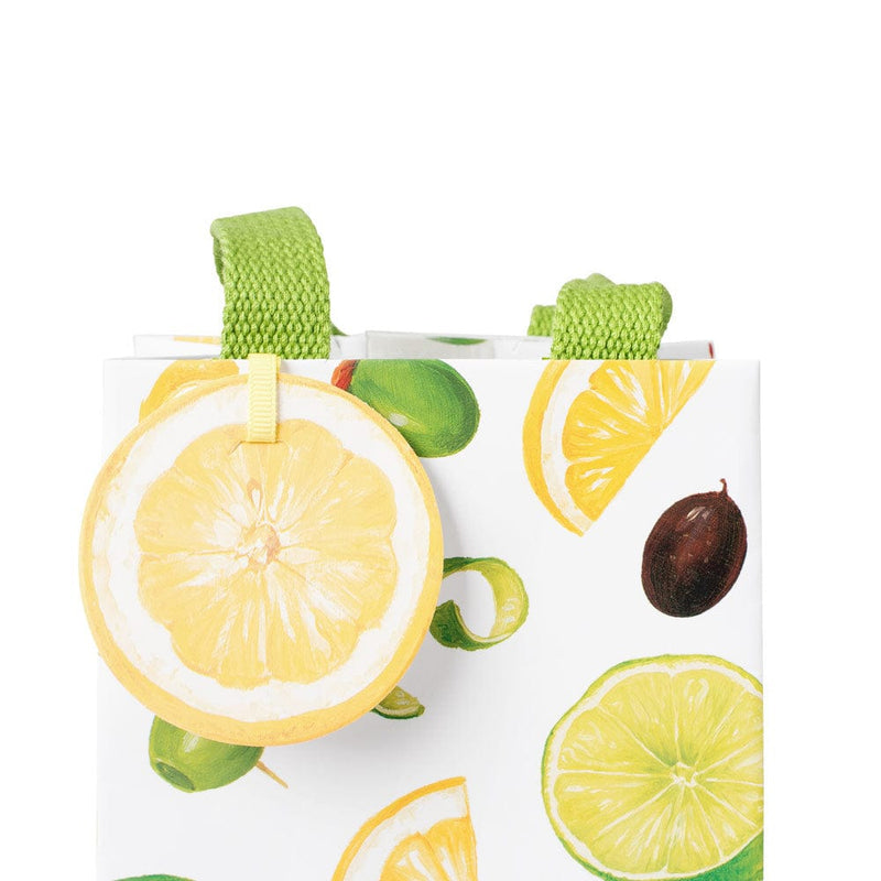 Caspari With A Twist Wine & Bottle Gift Bags - 1 Each