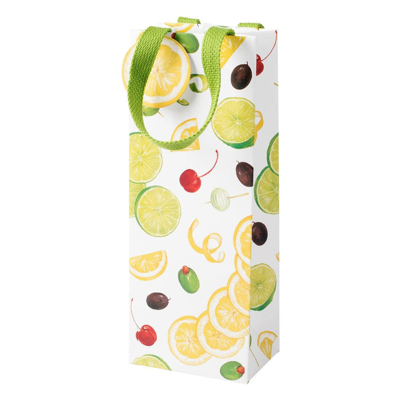 caspari With A Twist Wine & Bottle Gift Bags - 1 Each