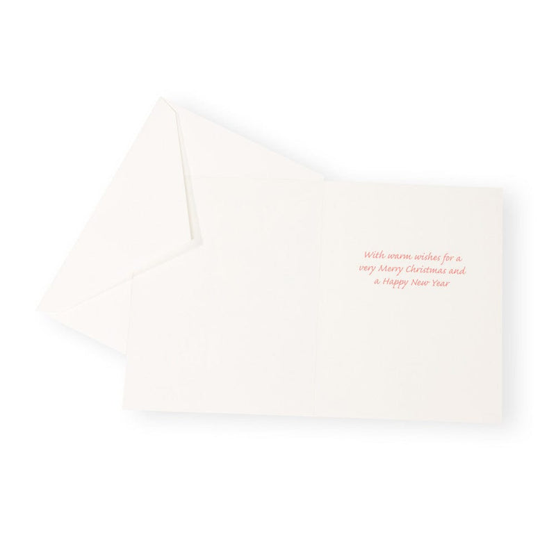 Caspari Christmas Birdhouse Boxed Christmas Cards - 16 Christmas Cards & 16 Envelopes