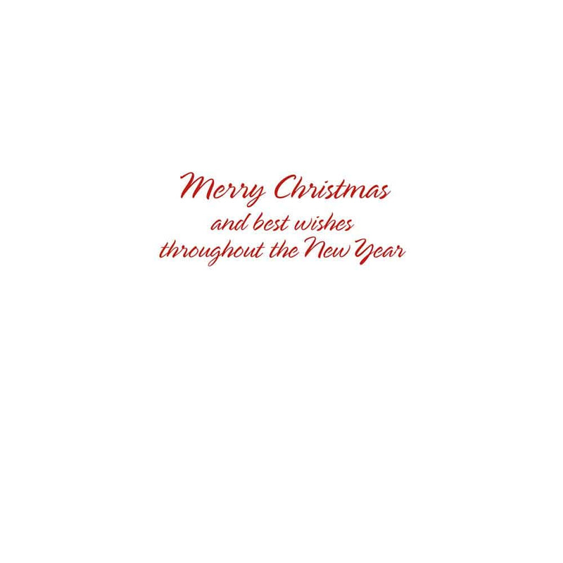 Caspari Christmas Canines Boxed Christmas Cards - 15 Cards & 15 Envelopes