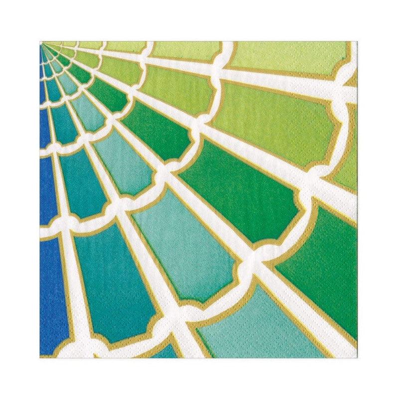 caspari Color Wheel Paper Luncheon Napkins - 20 Per Package