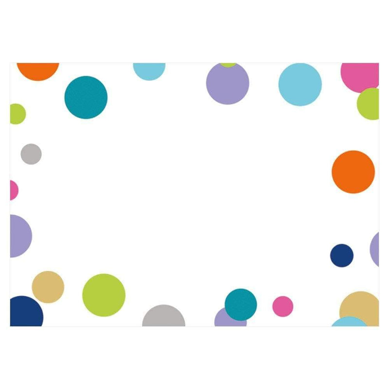 Caspari Confetti Brights Self-Adhesive Labels - 12 Per Package