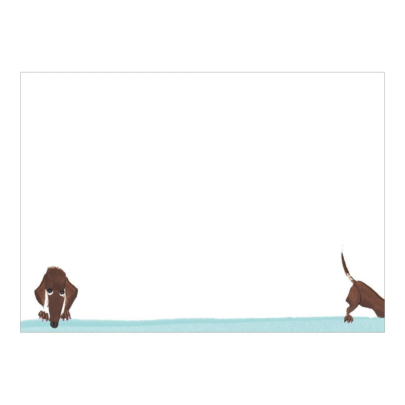 caspari Doggy Paddle Correspondence Cards - 12 Per Package