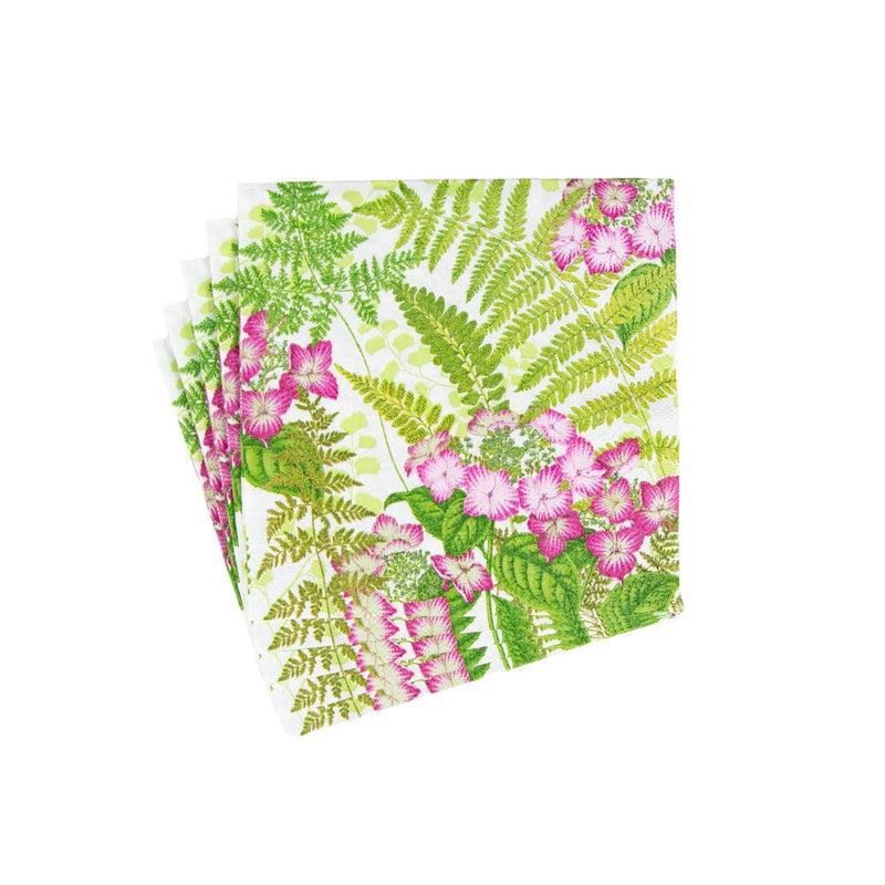 Caspari Fern Garden Luncheon Napkins - 20 Per Package