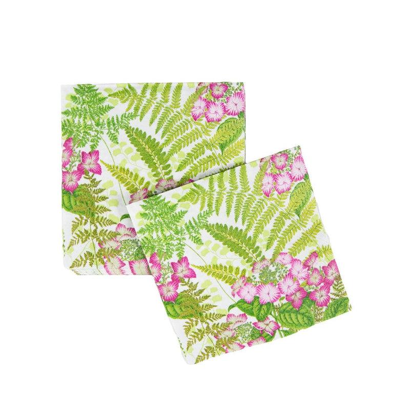 Caspari Fern Garden Luncheon Napkins - 20 Per Package