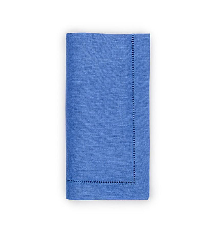 Caspari Festival Cloth Dinner Napkins In Cobalt - Set Of 4