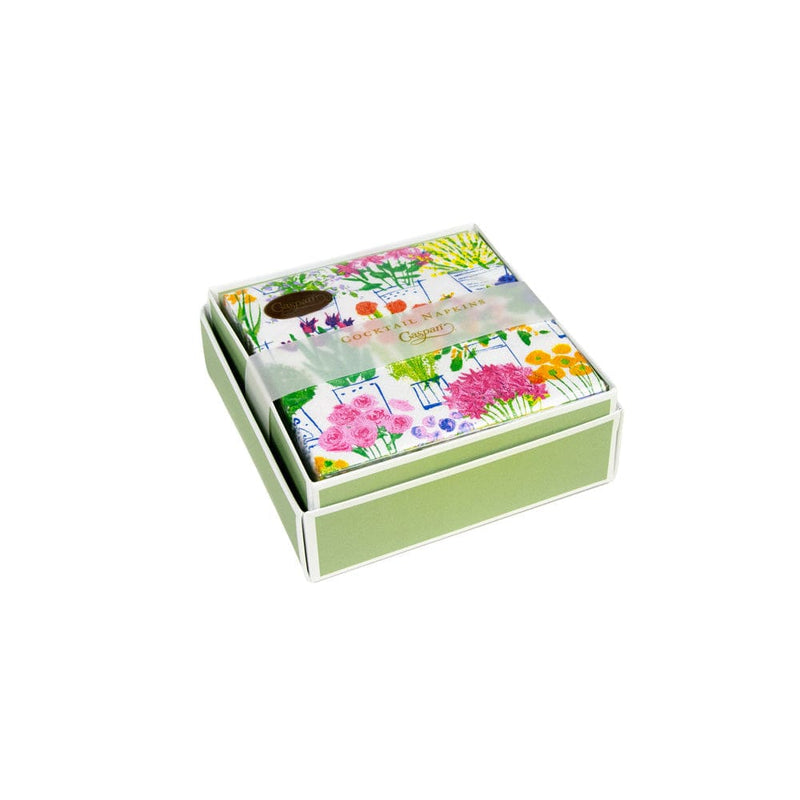 caspari Flower Market Cocktail Napkins - 20 Per Package