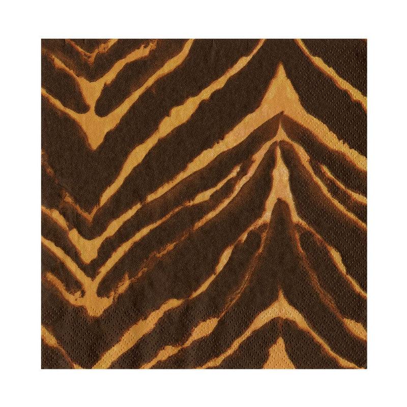 caspari Go Wild Brown Brown Luncheon Napkins - 20 Per Package