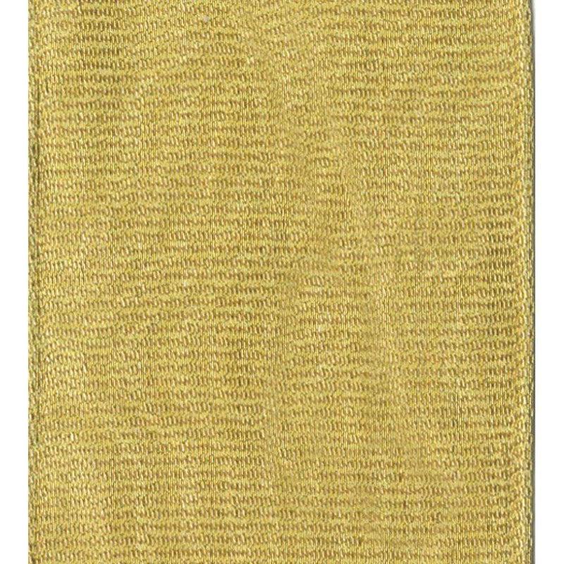 Caspari Gold Metallic Grosgrain Unwired Ribbon - 6 Yard Spool