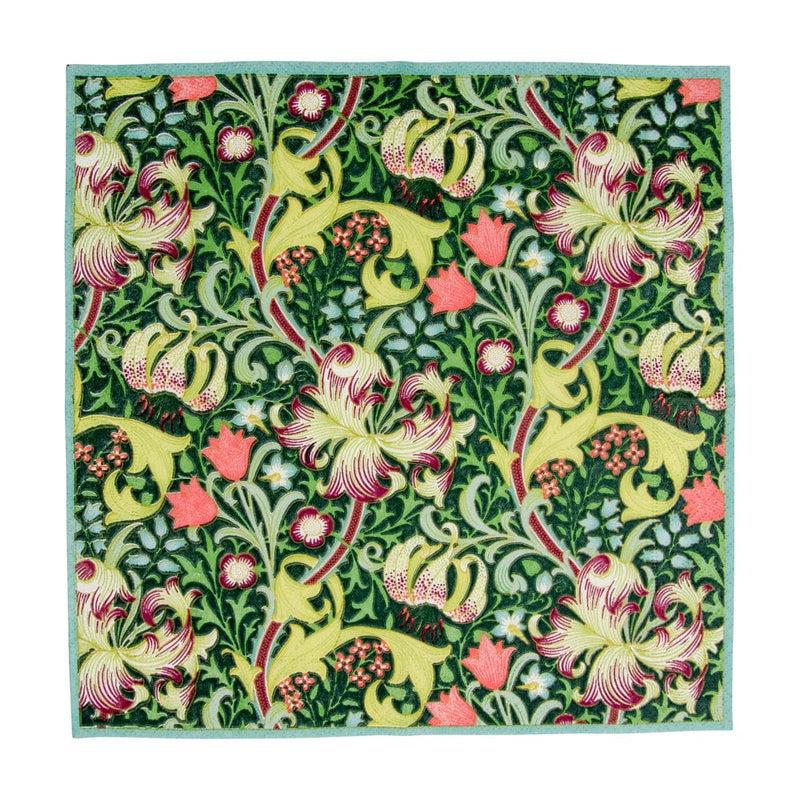Caspari Golden Lily Forest Cocktail Napkins - 20 Per Package